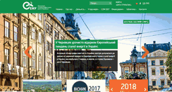 Desktop Screenshot of enefcities.org.ua